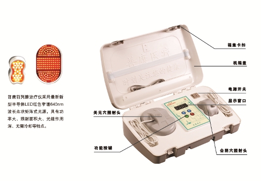 LED冷光源家用前列腺紅光治療儀，男科前列腺治療儀