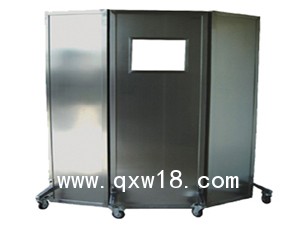 X射線防護(hù)鉛屏風(fēng)制造，移動(dòng)輪帶剎車裝置