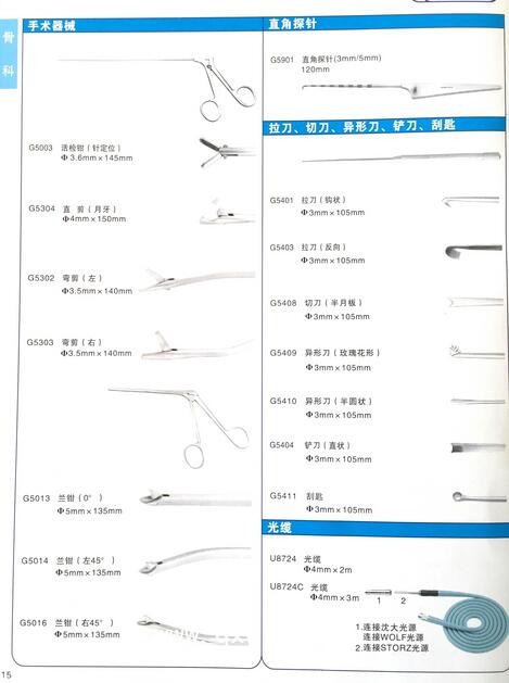 椎間孔鏡髓核鉗、椎間孔鏡民營醫(yī)院專供
