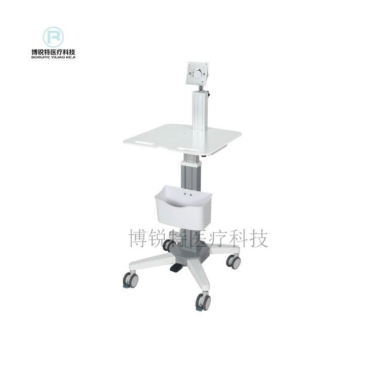 遠(yuǎn)程醫(yī)療電腦推車醫(yī)用智能無線移動(dòng)電腦臺(tái)車醫(yī)院護(hù)理查房車