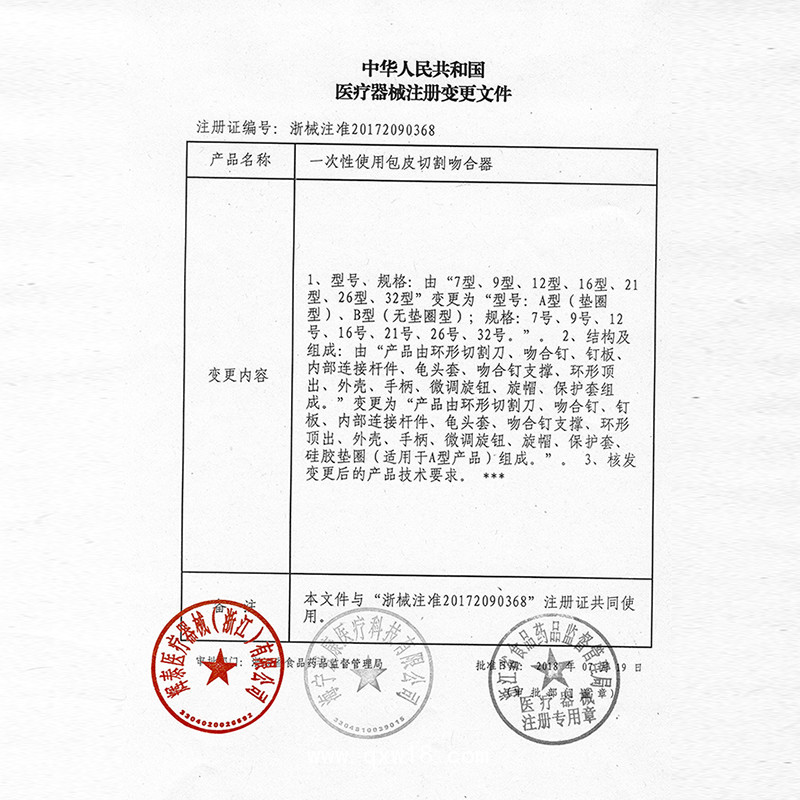 包皮吻合器
