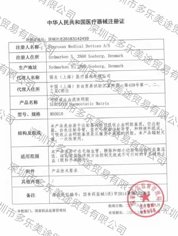 美國強生 流體明膠 MS0010
