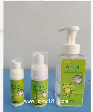 無(wú)酒精免洗泡沫抑菌洗手液