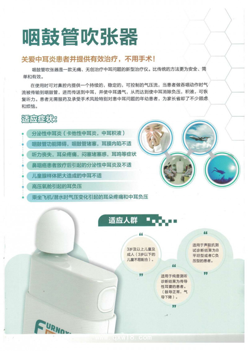 咽鼓管吹張器