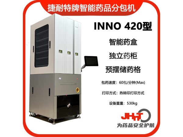 JHNT捷耐特牌擺藥機(jī)、包藥機(jī)，分包機(jī)、發(fā)藥機(jī)INNO420型