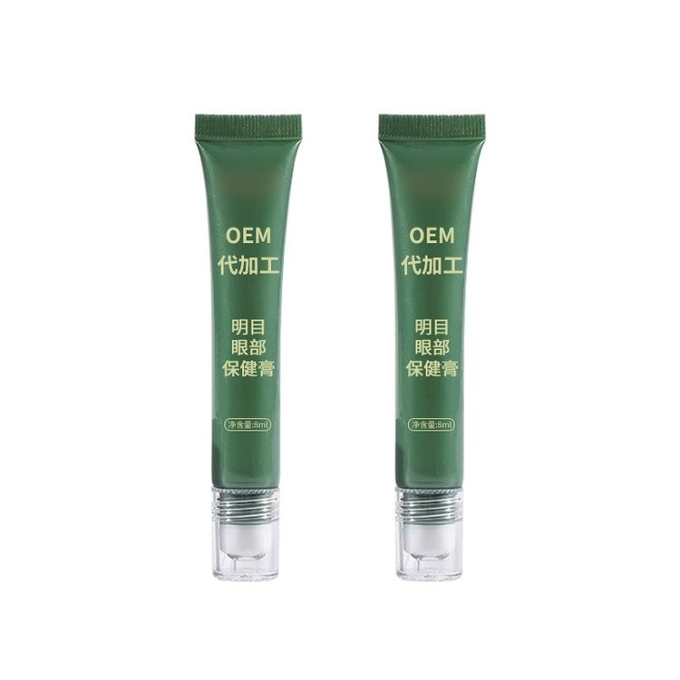 眼膏廠家 明目保健眼膏定制 艾草滾珠按摩舒緩護(hù)眼膏oem貼牌代加工