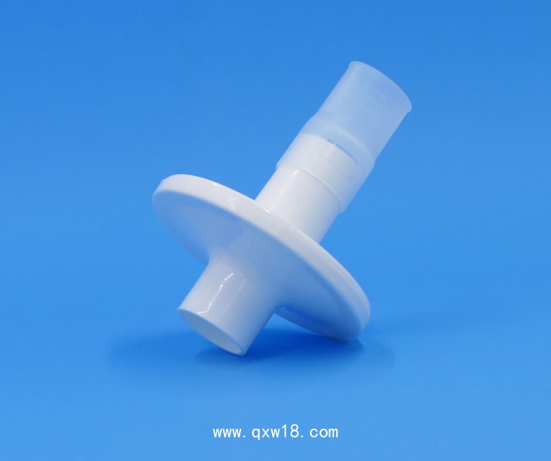 一次性使用肺功能過濾器，獨立包裝