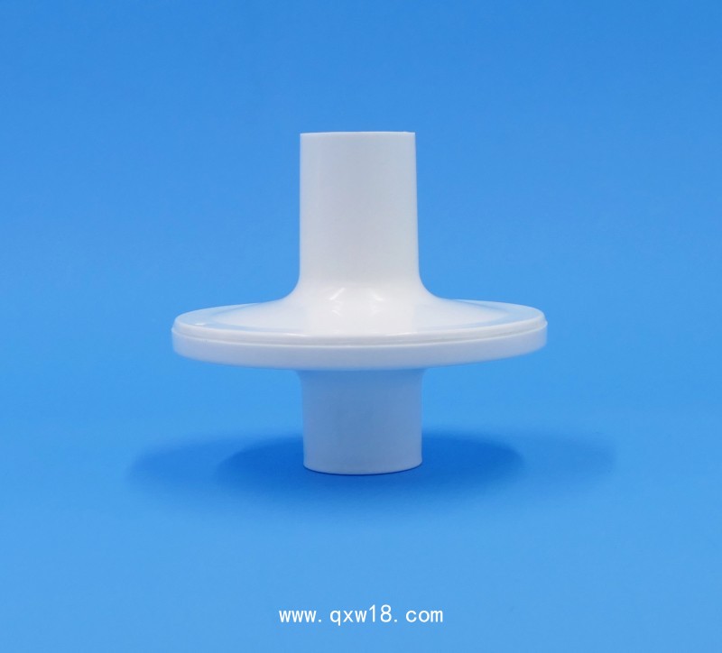 一次性使用肺功能過濾器，獨立包裝