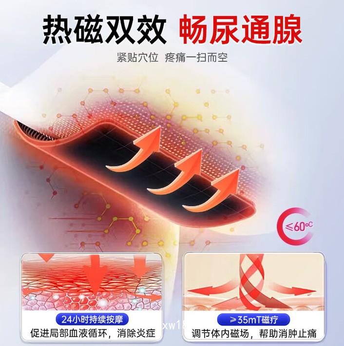 遠(yuǎn)紅外理療貼男性慢性前列腺炎腰痛尿頻尿急尿失禁二類械字號貼牌
