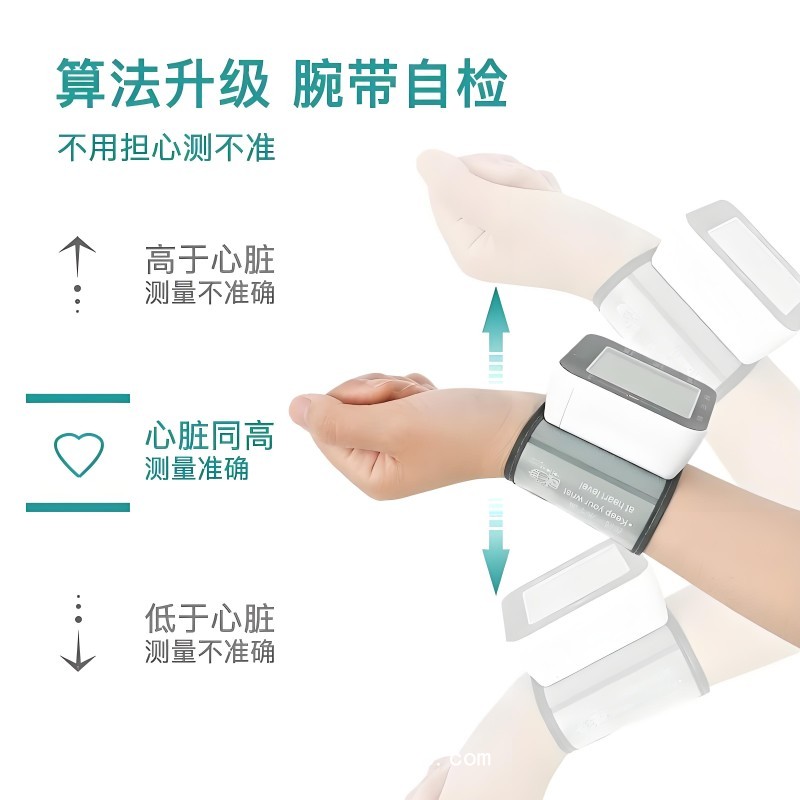 手腕式電子血壓計廠家貼牌代加工醫(yī)用家用老人