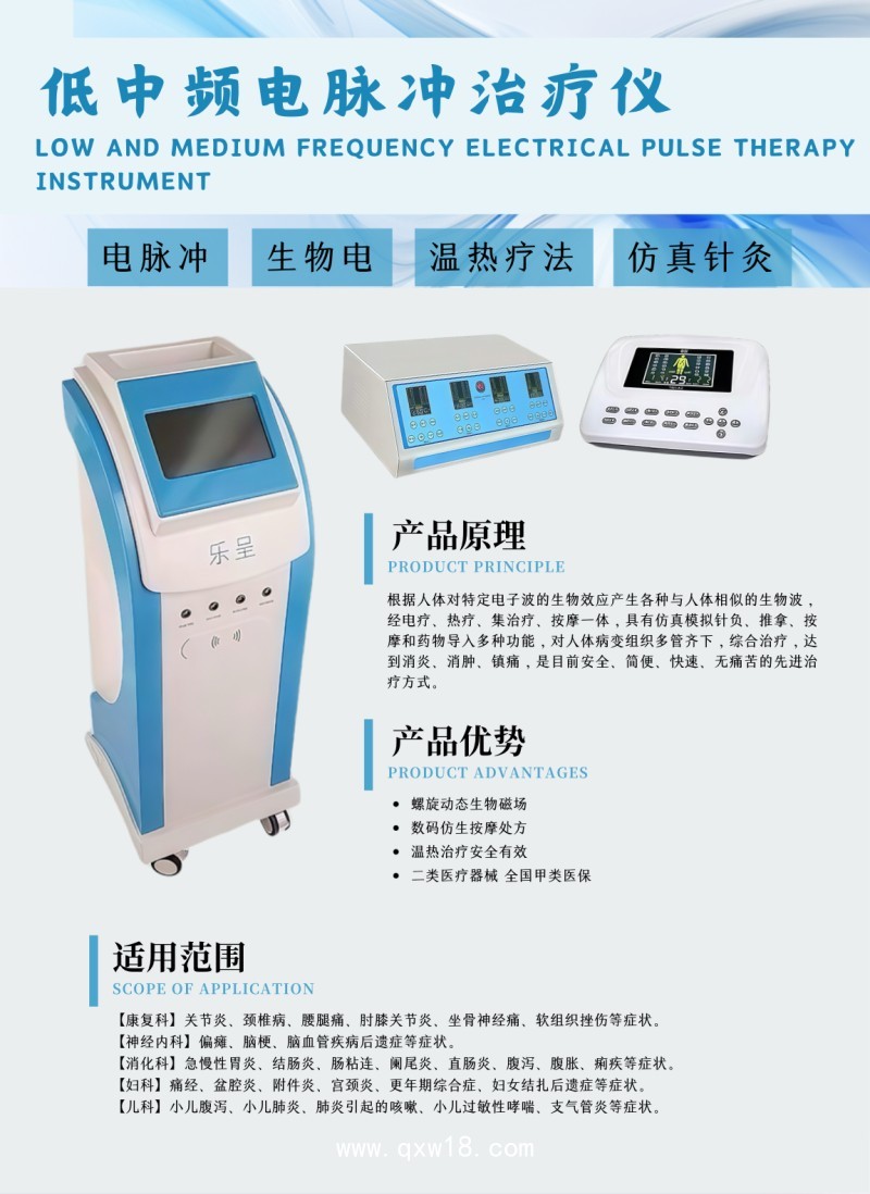 低中頻電脈沖治療儀