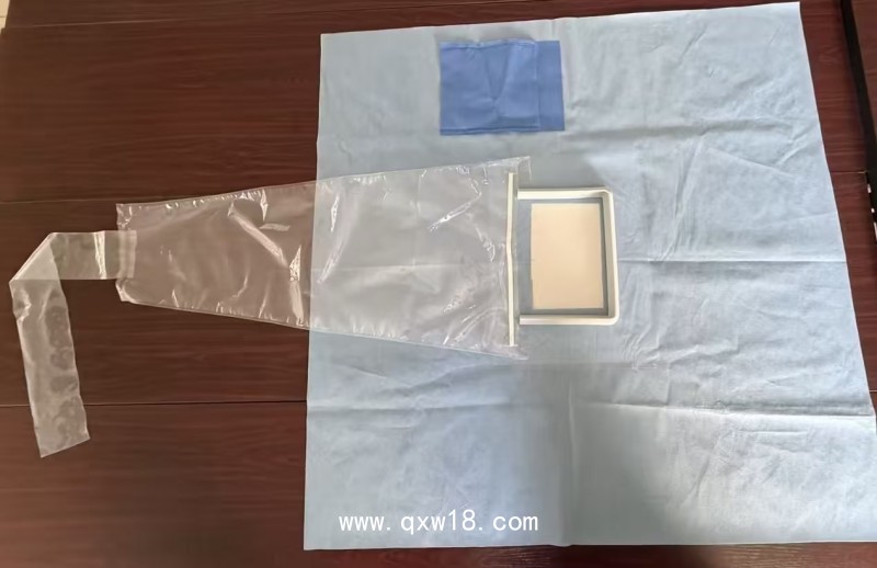 一次性使用無菌手術(shù)膜 脊柱微創(chuàng) UBE手術(shù)貼膜套袋鹽水收集器
